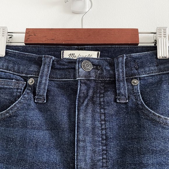 Madewell 10" High-Rise Skinny Jeans in Bensley Wash - Picture 5 of 11